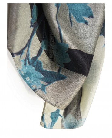 Палантин Женский SN40-ORCHIDEES/ARGENT